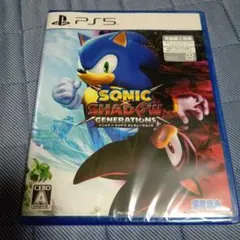 新品未開封！ソニック×シャドウ　ジェネレーションズ