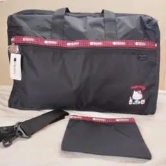 ボストンバッグ　レスポートサック ハローキテ ショルダー　ポーチ付