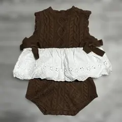 tete a tete ニット トップス　ブルマセット