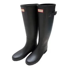 HUNTER ロングレインブーツ　黒　WFT2200RMA UK6 美品