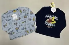 新品　100サイズ　おさるのジョージ　ロンT 長袖　Tシャツ