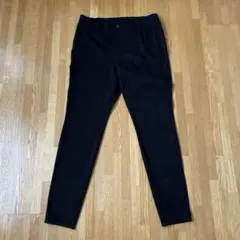 ユニクロ ウルトラストレッチレギンスパンツ 丈長め ブラック XXL