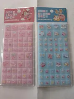 カービィ DROP BLOCK SEAL シール2セット 新品未使用