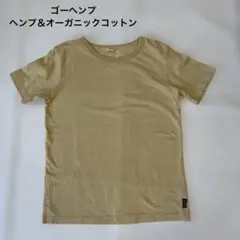 Gohemp Tシャツ　山吹色　サイズXS ヘンプ＆オーガニックコットンのサムネイル