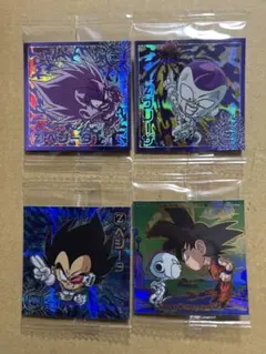 超戦士シールウエハース超　激突の戦士たち【SEC 孫悟空VSフリーザ】未開封　他