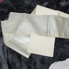 お値下げプラチナ丸帯です #お振り袖#パーティー#謝恩会
