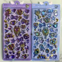 ボンボンドロップシール マジカル2種 国内正規品 新品未使用　パープル　ブルー