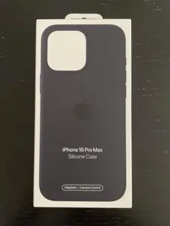 Apple純正 iPhone 16 Pro Max シリコーンケース ブラック