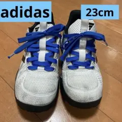 adidas スポーツシューズ ホワイト　23cm アディダス