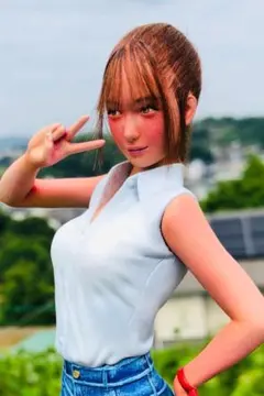 サマーレッスン宮本ひかり オリジナル私服Ver. 褐色肌 植毛改造1/8 