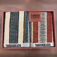 【新品】TAKEO KIKUCHI ハンドタオル 2枚セットのサムネイル