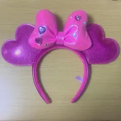 ディズニー　ミニーのファンダーランドカチューシャ　ミニパル　パルパルーザ　ピンク