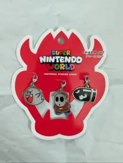 USJ限定 スーパーマリオ チャームセット キーホルダー