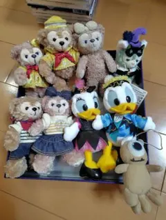 ディズニーキャラクター ぬいぐるみセット 10体