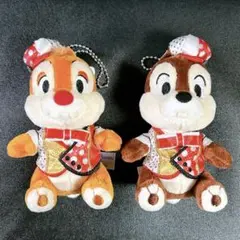 チップ&デール ぬいぐるみバッジセット ベリーベリーミニー