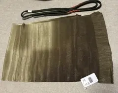 さ*香様 帯揚げ帯締め　深緑　金糸