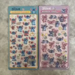 【正規品】ボンボンドロップシール　スティッチ2枚