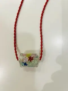 とんぼ玉 ネックレス