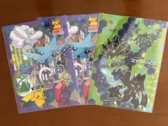 【岡山限定】ポケモンセンター出張所 イオンモール岡山 クリアファイル 2種　3点