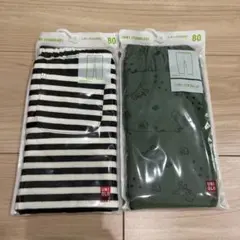 値下げ中！新品未使用品！UNIQLO ベビー レギンス 80サイズ セット