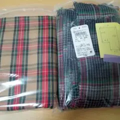 チェック柄 綿生地 生地 まとめ売り セット