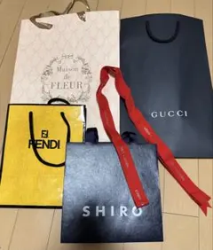 【最終値下げ】ブランド 紙袋 ルイヴィトン リボン まとめ売り