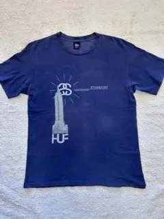 STUSSY】90s USA製 Tee SSロゴ 袖裾シングル グッドフェード - メルカリ
