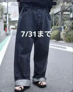 【最終】chimala DENIM WAIST ADJUSTABLE PANTSのサムネイル