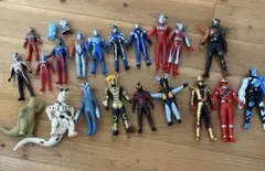 d*7様 ウルトラマン 怪獣 宇宙人 ソフビ フィギュア まとめ売り 大量