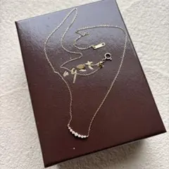 アガット18K ダイヤモンド ネックレス