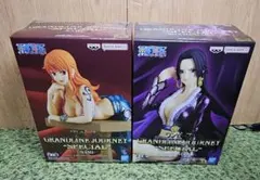 未開封　ワンピース グランドライン・ジャーニースペシャル　ナミ&ハンコック