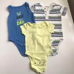 【値下げ】carter's ボディスーツ 3点セット 3ヶ月〜6ヶ月用
