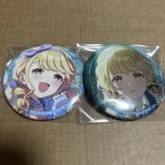 【2個】学園アイドルマスター 藤田ことね 缶バッジ