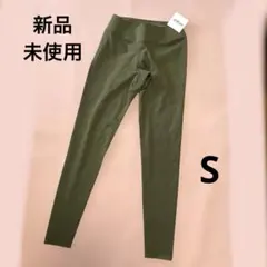 UNIQLO エアリズム UVカット ソフトレギンス＋57オリーブS UPF40のサムネイル