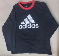 adidas カモフラージュロゴ 長袖カットソー