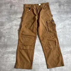 DAKOTA ダック ワークカーゴパンツ 34×30 ブラウン　メンズ古着