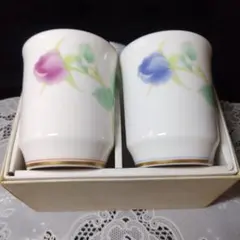 ☆未使用 香蘭社 湯飲み 2客