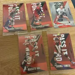 【バラ等可】大塚 甲斐 山本 富田 深津 男子バレー 日本代表 カード【セット】