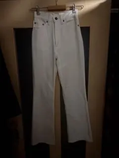 Levis517 ホワイトフレアデニム