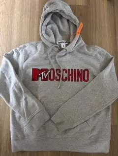 【希少 美品】MOSCHINOモスキーノMTV×H&M フーディーグレーSサイズのサムネイル