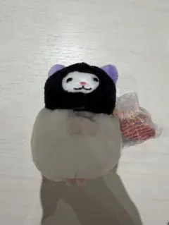 カルディ KALDI なりきりチンチラマスコット 黒猫　ハロウィン