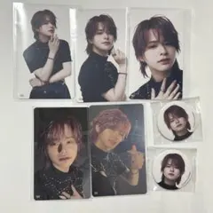 INI SQUARE 松田迅トレカ＆カプセルトイミニ缶バッジ