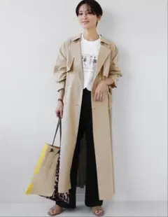 ポリコットンライトトレンチコート