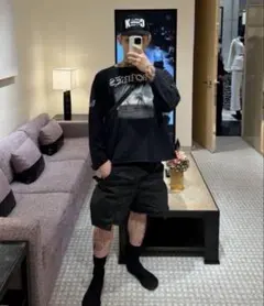 VULTURES 長袖カットソー 黒 YEEZY 平本蓮 Kanye West