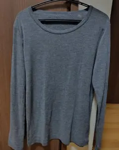 FIBER HEAT キッズ アンダーシャツ グレー 灰色 150