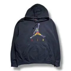 F1646　【即購入OK】　NIKE JORDAN　パーカー　XL　ブラック