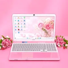Win11/ピンク色SONY/VAIO/SSD256GB/メモリ8G/新品マウス - メルカリ