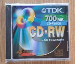 TDK CD-RW 700MB CD-RW80N 本体