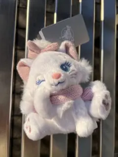 マリーおしゃれキャットぬいぐるみキーチェーン