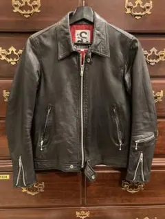 RALEIGH シングルレザージャケット 皮ジャン ルイスレザー666ライダース